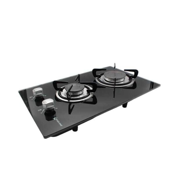 Plaque à gaz STARONE 2 feux noir Plaque à gaz STARONE 2 feux noir